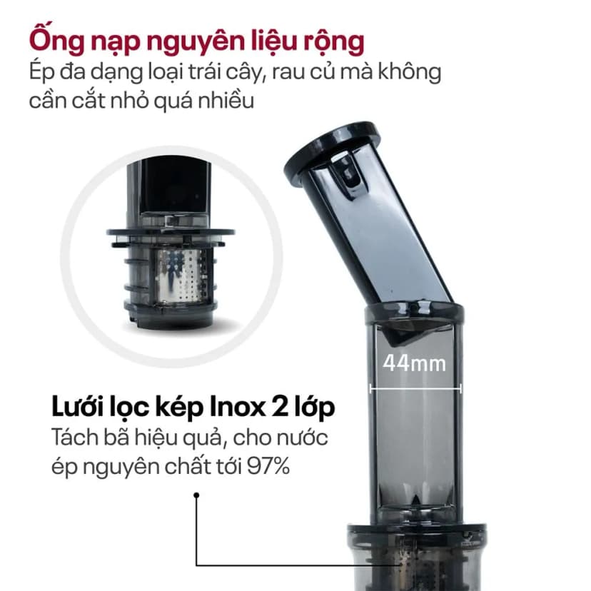 So sánh giá Máy ép chậm FUJIHOME SJ06 - Tìm sản phẩm giá rẻ nhất - Ảnh 16