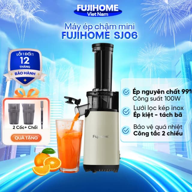 So sánh giá Máy ép chậm FUJIHOME SJ06 rẻ nhất? - Ảnh 9