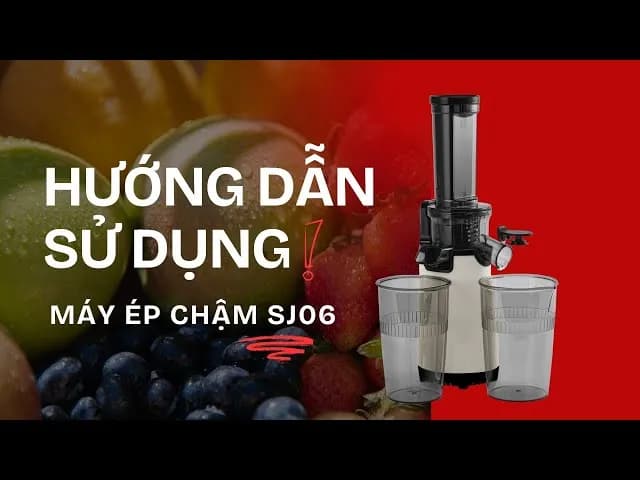 So sánh giá Máy ép chậm FUJIHOME SJ06 rẻ nhất? - Ảnh 10