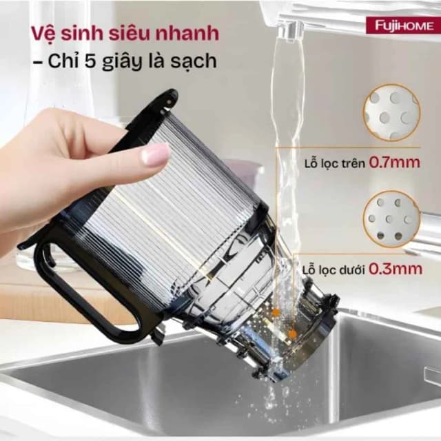 So sánh giá Máy ép chậm FUJIHOME SJ16 rẻ nhất? - Ảnh 18