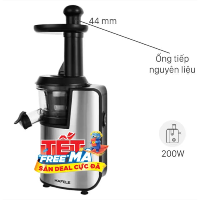 Top 1 so sánh giá Máy ép chậm Hafele GS-133N (535.43.811) - Tìm sản phẩm giá rẻ nhất - Ảnh 16