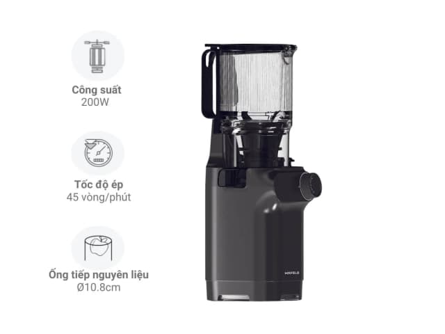 So sánh giá Máy ép chậm Hafele HS-J108SG (535.43.397) rẻ nhất? - Ảnh 8