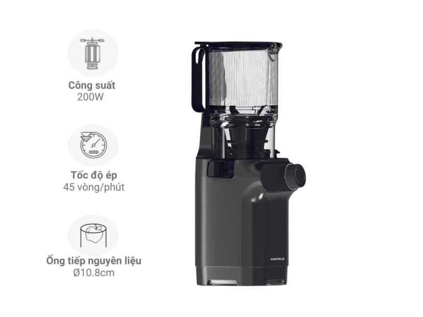 So sánh giá Máy ép chậm Hafele HS-J108SG (535.43.397) - Tìm sản phẩm giá rẻ nhất - Ảnh 8