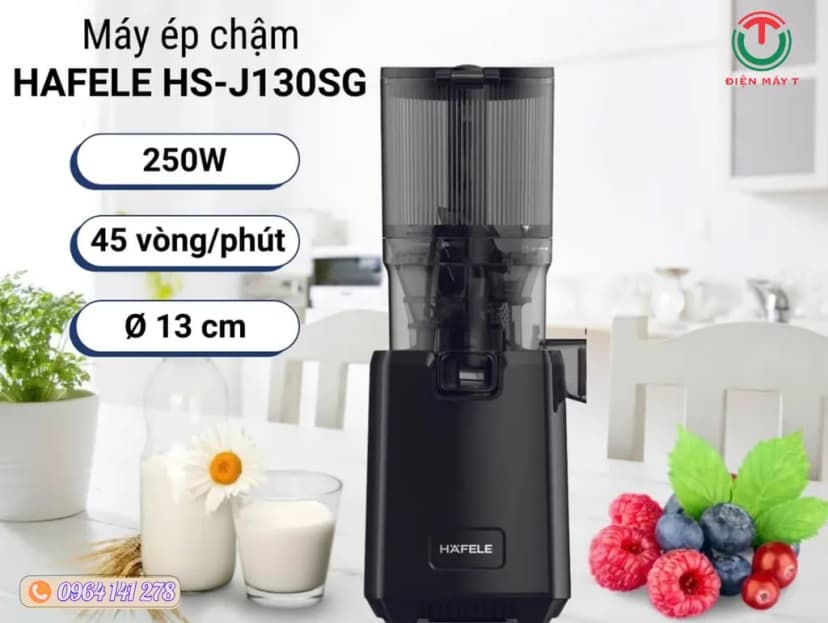 So sánh giá Máy ép chậm Hafele HS-J130SG (535.43.396) - Tìm sản phẩm giá rẻ nhất - Ảnh 10