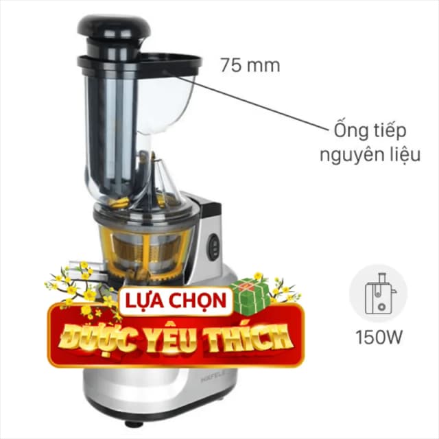 So sánh giá Máy ép chậm Hafele HS-J42S (535.43.392) rẻ nhất? - Ảnh 19
