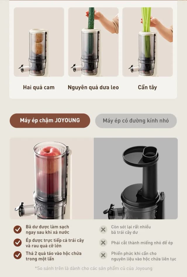 Top 1 so sánh giá Máy ép chậm Joyoung JSJ-550 - Tìm sản phẩm giá rẻ nhất - Ảnh 29