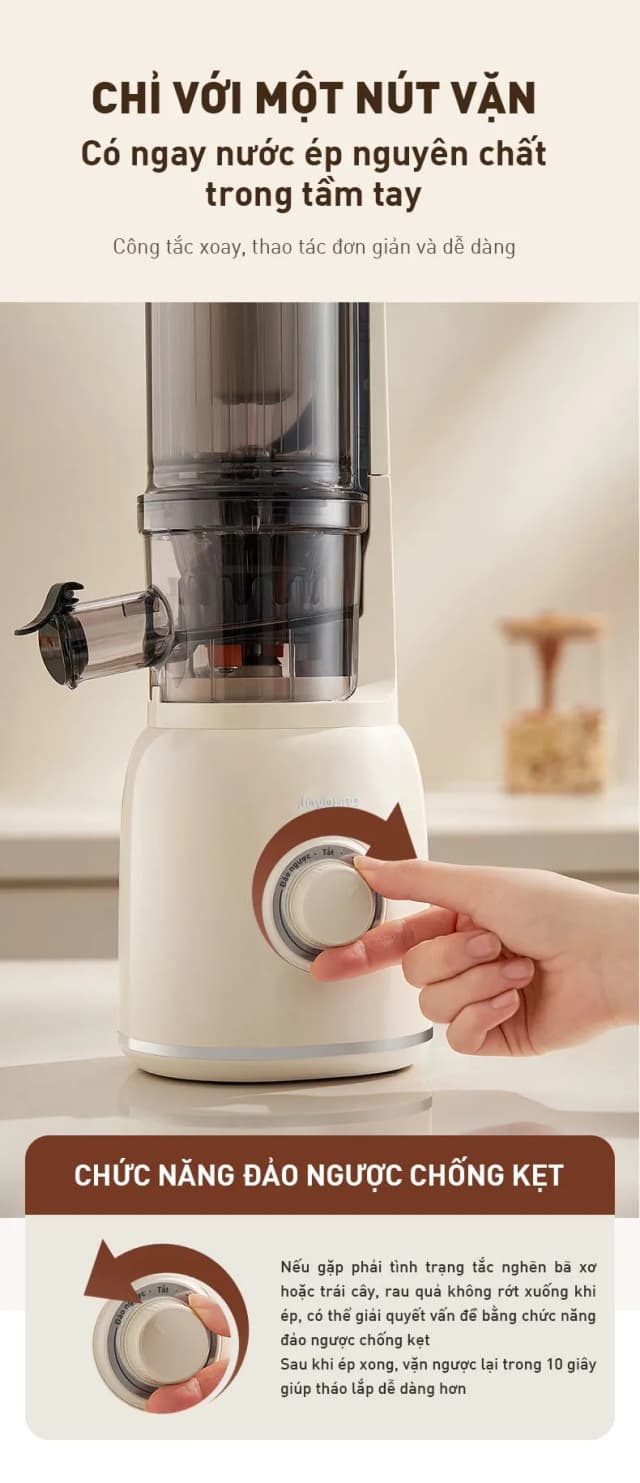 Top 1 so sánh giá Máy ép chậm Joyoung JSJ-550 - Tìm sản phẩm giá rẻ nhất - Ảnh 33