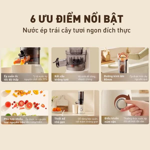 Top 1 so sánh giá Máy ép chậm Joyoung JSJ-550 - Tìm sản phẩm giá rẻ nhất - Ảnh 36