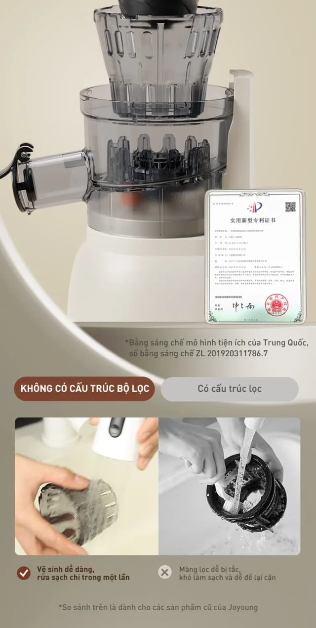 Top 1 so sánh giá Máy ép chậm Joyoung JSJ-550 - Tìm sản phẩm giá rẻ nhất - Ảnh 45