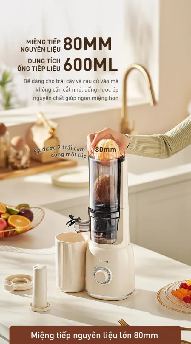 Top 1 so sánh giá Máy ép chậm Joyoung JSJ-550 - Tìm sản phẩm giá rẻ nhất - Ảnh 6