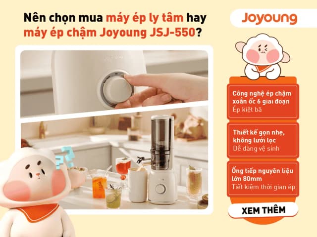 Top 1 so sánh giá Máy ép chậm Joyoung JSJ-550 - Tìm sản phẩm giá rẻ nhất - Ảnh 53