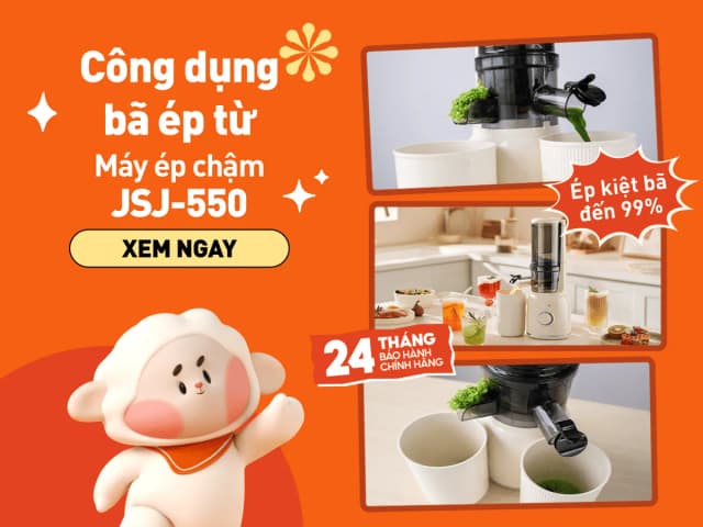 Top 1 so sánh giá Máy ép chậm Joyoung JSJ-550 - Tìm sản phẩm giá rẻ nhất - Ảnh 54