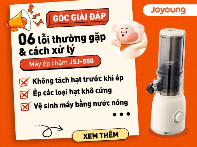 Top 1 so sánh giá Máy ép chậm Joyoung JSJ-550 - Tìm sản phẩm giá rẻ nhất - Ảnh 61