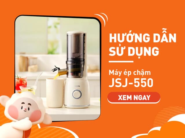 Top 1 so sánh giá Máy ép chậm Joyoung JSJ-550 - Tìm sản phẩm giá rẻ nhất - Ảnh 10