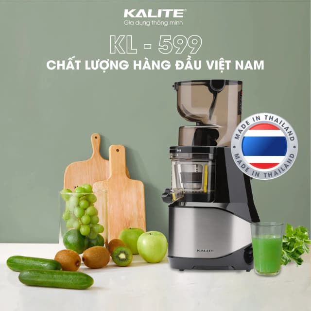So sánh giá Máy ép chậm Kalite KL-599 rẻ nhất? - Ảnh 4