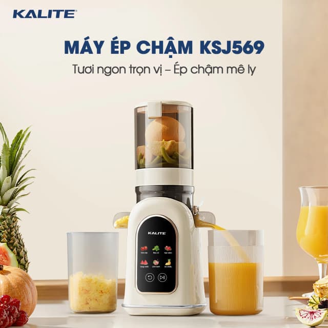 Máy ép chậm Kalite KSJ569 - Ảnh 12