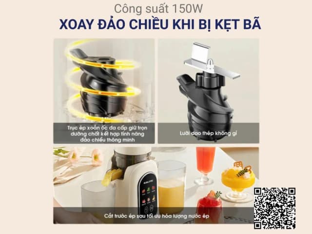 So sánh giá Máy ép chậm Kalite KSJ569 rẻ nhất? - Ảnh 18