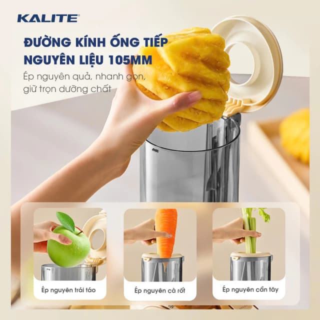 So sánh giá Máy ép chậm Kalite KSJ569 rẻ nhất? - Ảnh 8