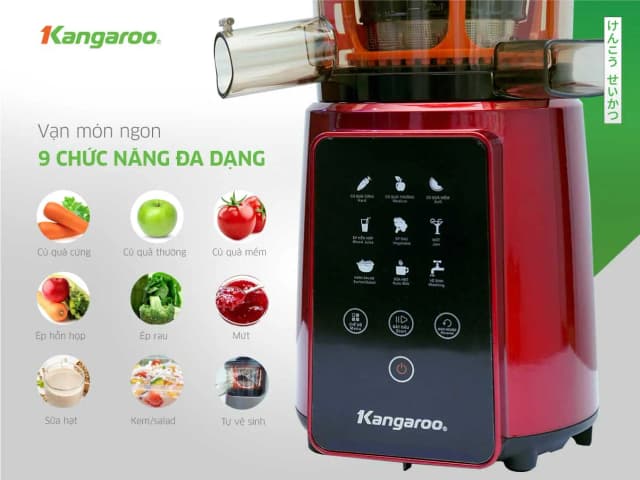 So sánh giá Máy ép chậm Kangaroo KG200SJD1 rẻ nhất? - Ảnh 5