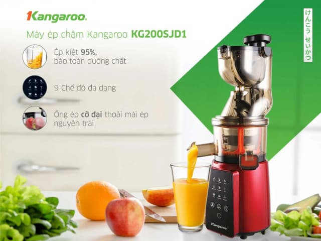 So sánh giá Máy ép chậm Kangaroo KG200SJD1 rẻ nhất? - Ảnh 10