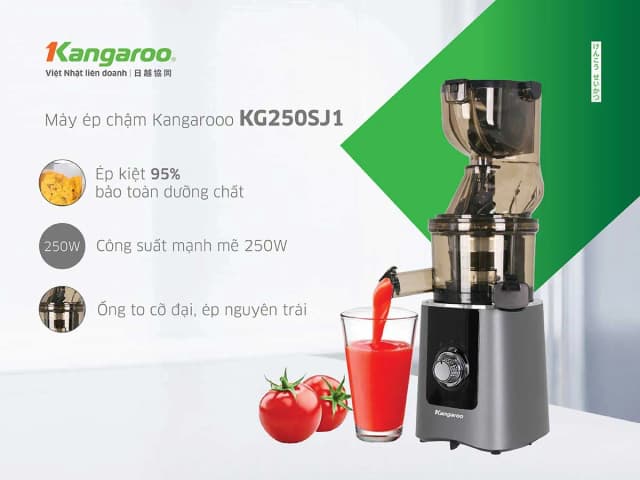 So sánh giá Máy ép chậm Kangaroo KG250SJ1 rẻ nhất? - Ảnh 2