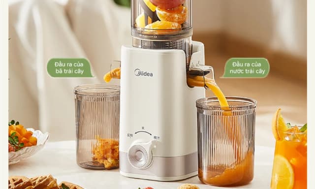 Top 1 so sánh giá Máy ép chậm Midea MJC121S0BPWE - Tìm sản phẩm giá rẻ nhất - Ảnh 7