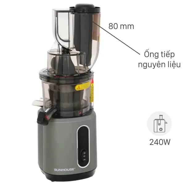 So sánh giá Máy ép chậm Sunhouse SHD5503 rẻ nhất? - Ảnh 2