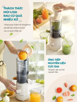So sánh giá Máy ép chậm Sunhouse SHD5514 - Tìm sản phẩm giá rẻ nhất - Ảnh 3