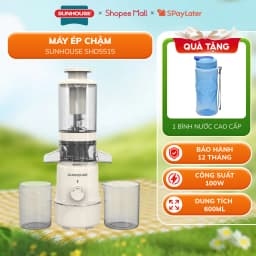 So sánh giá Máy ép chậm Sunhouse SHD5515 - Tìm sản phẩm giá rẻ nhất - Ảnh 2
