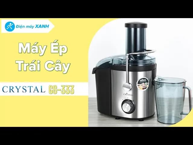 So sánh giá Máy ép trái cây Crystal GS-333 rẻ nhất? - Ảnh 15