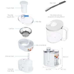 So sánh giá Máy ép trái cây Panasonic MJ-CS100WRA - Tìm sản phẩm giá rẻ nhất - Ảnh 17