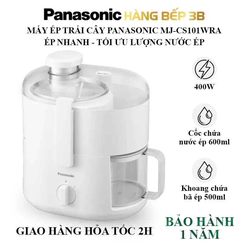 So sánh giá Máy ép trái cây Panasonic MJ-CS100WRA - Tìm sản phẩm giá rẻ nhất - Ảnh 8