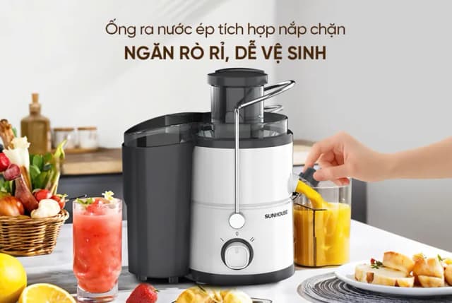 So sánh giá Máy ép trái cây Sunhouse SHD5522 rẻ nhất? - Ảnh 2