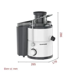 Máy ép trái cây Sunhouse SHD5522 - Giá rẻ nhất hôm nay - Ảnh 6