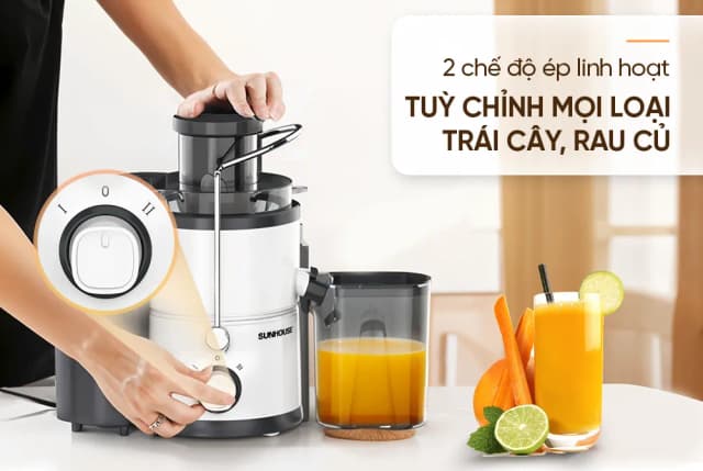 So sánh giá Máy ép trái cây Sunhouse SHD5522 rẻ nhất? - Ảnh 8