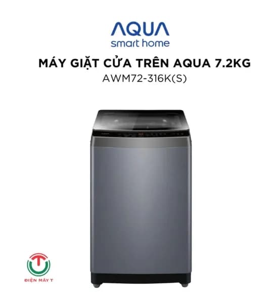 Top 1 so sánh giá Máy giặt Aqua 7.2 kg AWM72-316K(S) - Tìm sản phẩm giá rẻ nhất - Ảnh 4