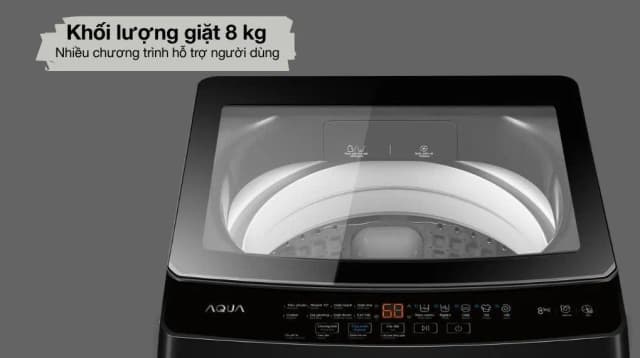 So sánh giá Máy giặt Aqua 8 kg AWM8-316K(B) rẻ nhất? - Ảnh 12