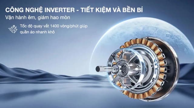 So sánh giá Máy giặt Aqua Inverter 10 kg AW10-B4377U1L(GN) rẻ nhất? - Ảnh 20