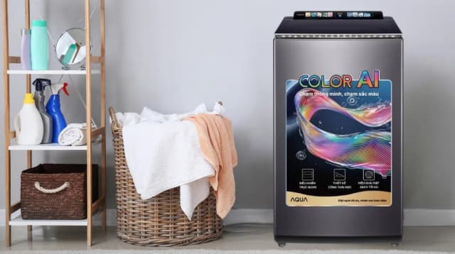 So sánh giá Máy giặt Aqua Inverter 12 kg AWM12-BSR1K(BU) rẻ nhất? - Ảnh 20