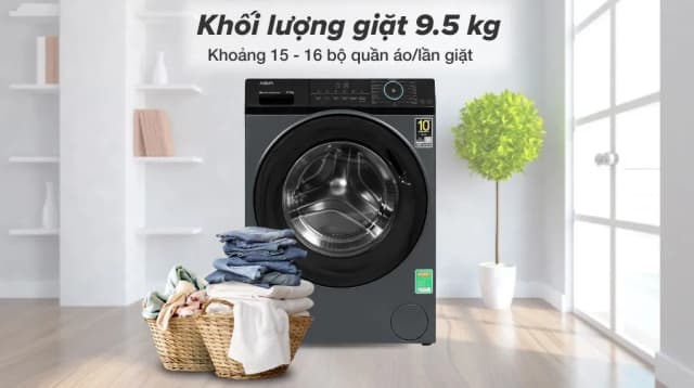 So sánh giá Máy giặt Aqua Inverter 9.5 kg AQD-A952J BK rẻ nhất? - Ảnh 8