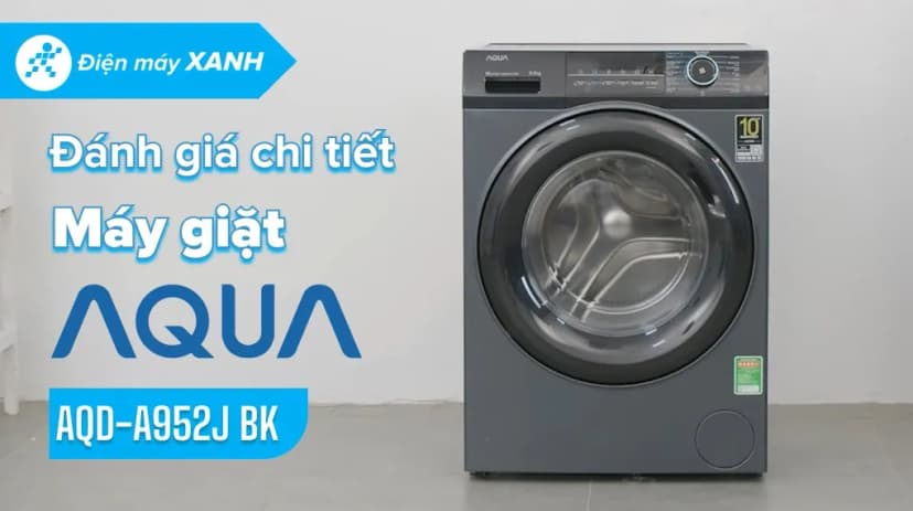 Máy giặt Aqua Inverter 9.5 kg AW95-BP4657M(B) - Giá rẻ nhất hôm nay - Ảnh 9