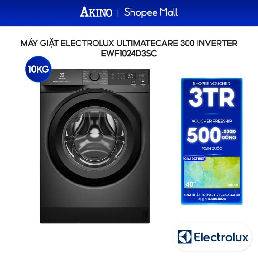 Máy giặt Electrolux UltimateCare 300 Inverter 11 kg EWF1124D3EC - Giá rẻ nhất hôm nay - Ảnh 20