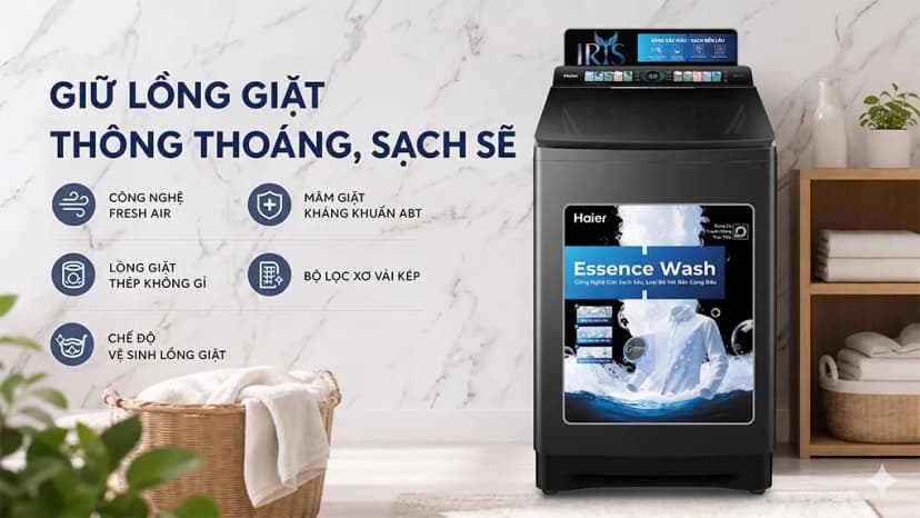 So sánh giá Máy giặt Haier Inverter 16 kg HWM160-B2698B - Tìm sản phẩm giá rẻ nhất - Ảnh 4