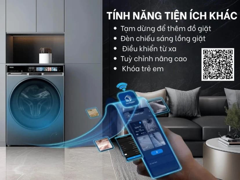 Máy giặt Haier X9 Inverter 14 kg HW140-BD14387GNU1 - Giá rẻ nhất hôm nay - Ảnh 14