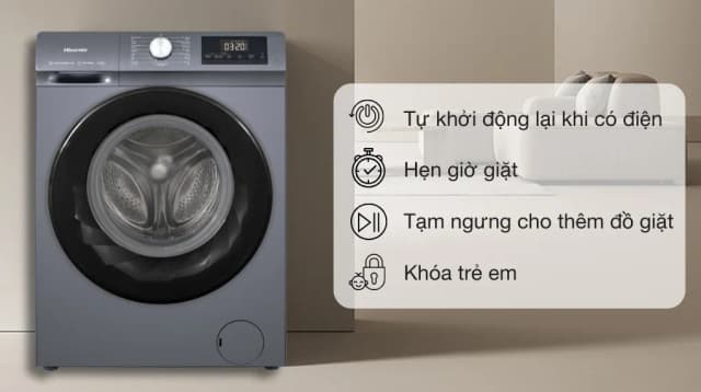 So sánh giá Máy giặt Hisense Inverter 10.5 kg WF105N1 rẻ nhất? - Ảnh 14