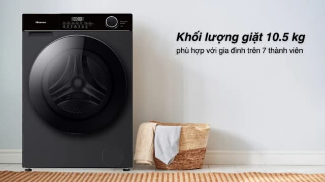 So sánh giá Máy giặt Hisense Inverter 10.5 kg WF105M3 rẻ nhất? - Ảnh 9