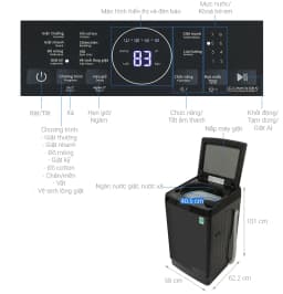 Máy giặt Hisense Inverter 15 kg WT150F50 - Giá rẻ nhất hôm nay - Ảnh 9