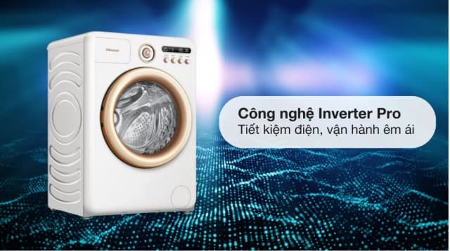 So sánh giá Máy giặt Hisense Roman Holiday Inverter 10.5 kg WF105R5 rẻ nhất? - Ảnh 13