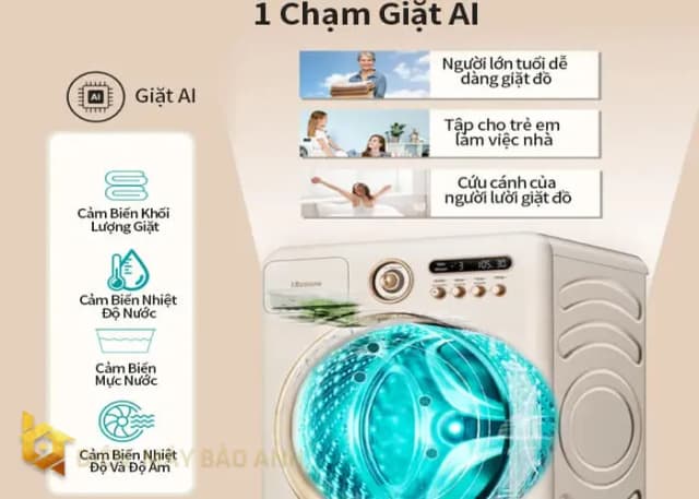 So sánh giá Máy giặt Hisense Roman Holiday Inverter 10.5 kg WF105R5 rẻ nhất? - Ảnh 16