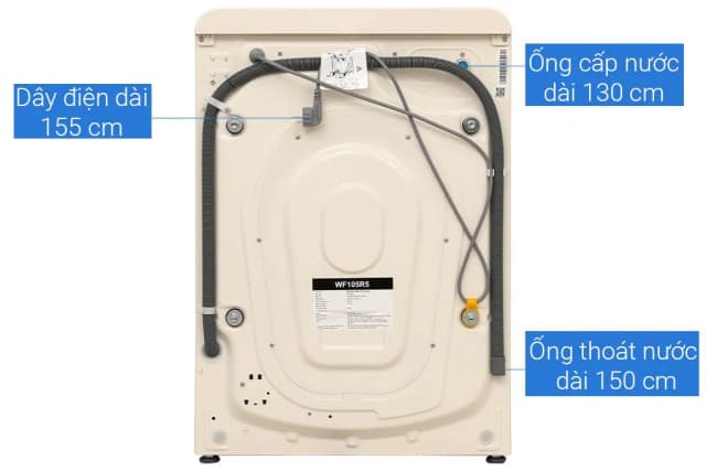 So sánh giá Máy giặt Hisense Roman Holiday Inverter 10.5 kg WF105R5 rẻ nhất? - Ảnh 18